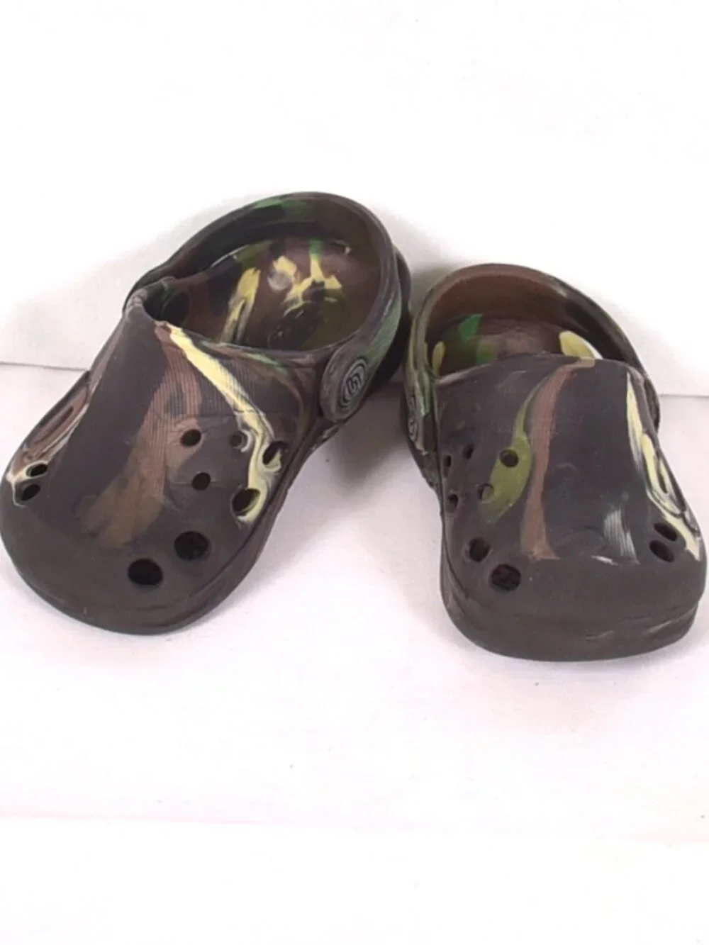 Skechers Camo Easy Slip On Water Closed Toe Rubber Baby Shoe Size 2/3